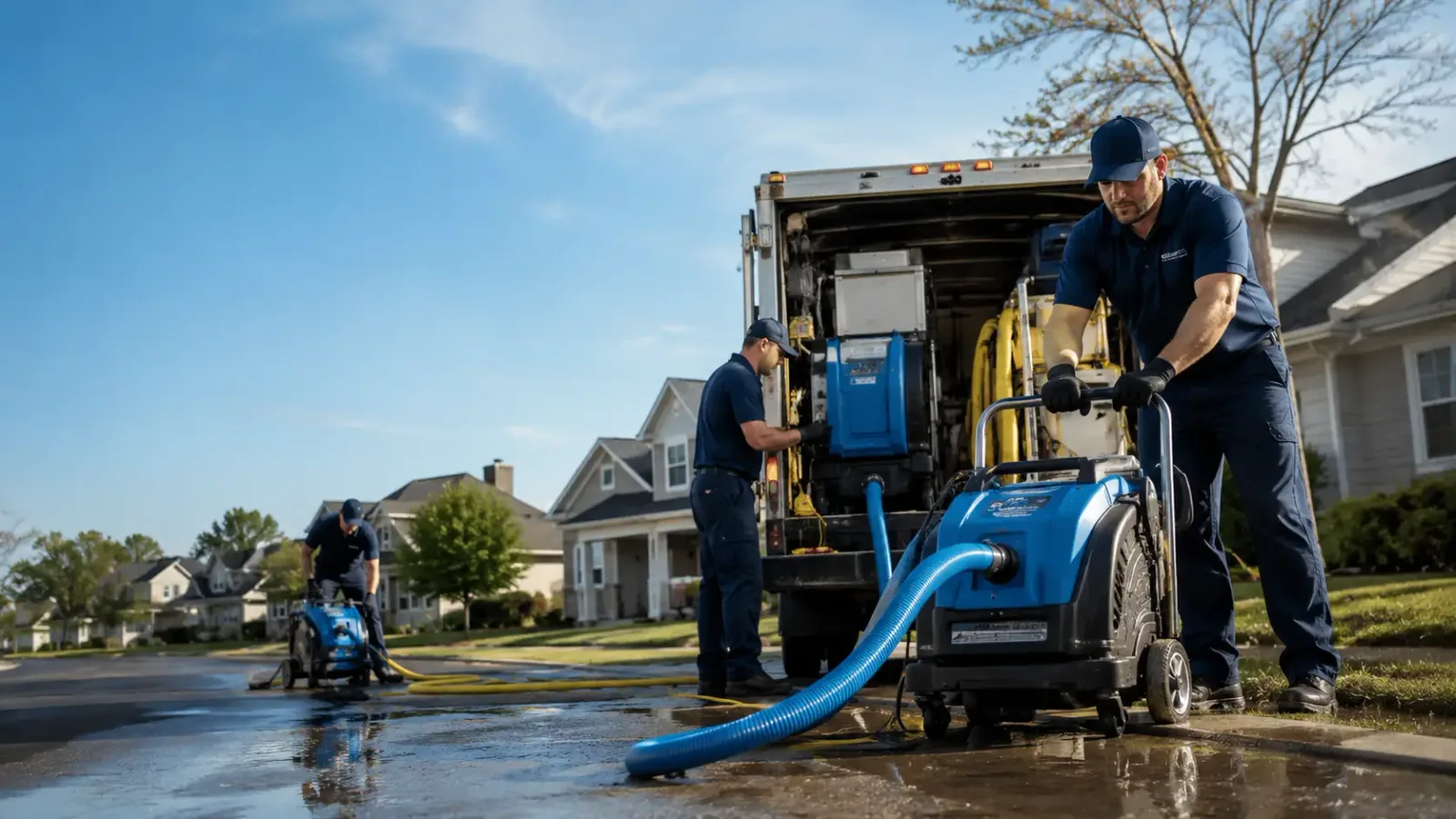 Flood Damage Cleanup in S Coffeyville, OK